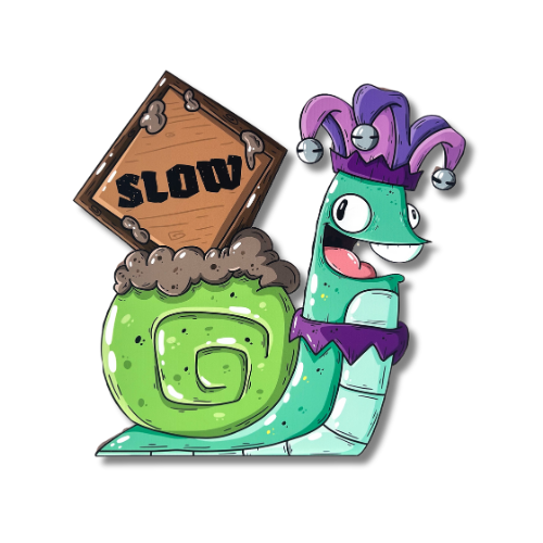 Sonny the Snail | "Slow" Yard Sign (Wonderwood Edition)