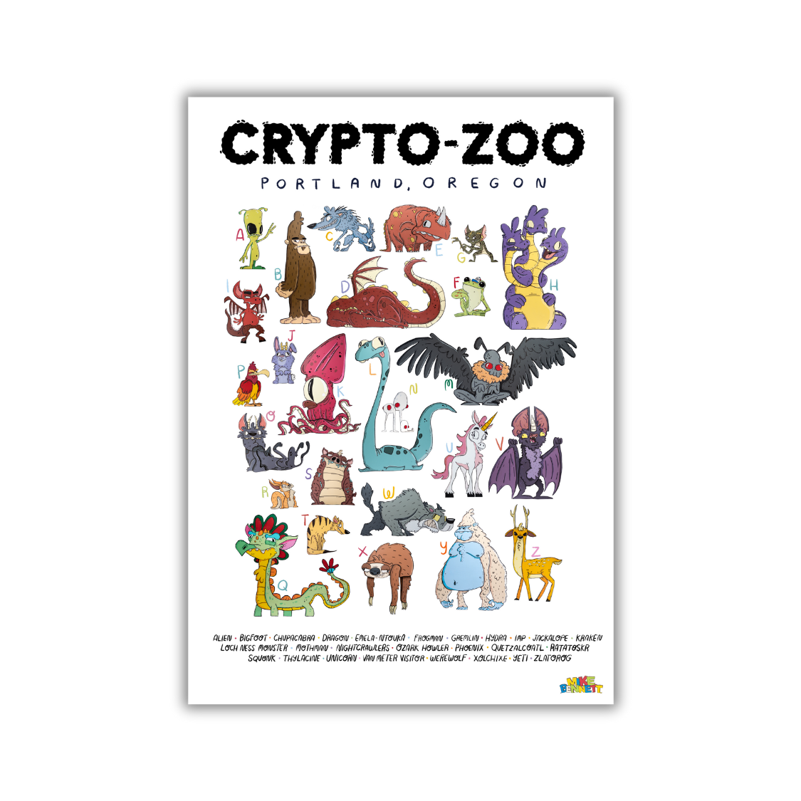 Crypto-Zoo | Poster Print
