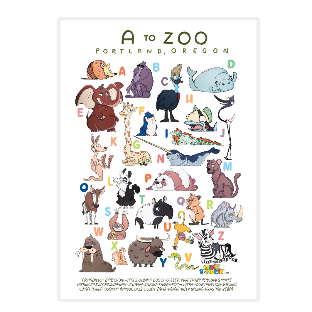A to Zoo | Poster Print
