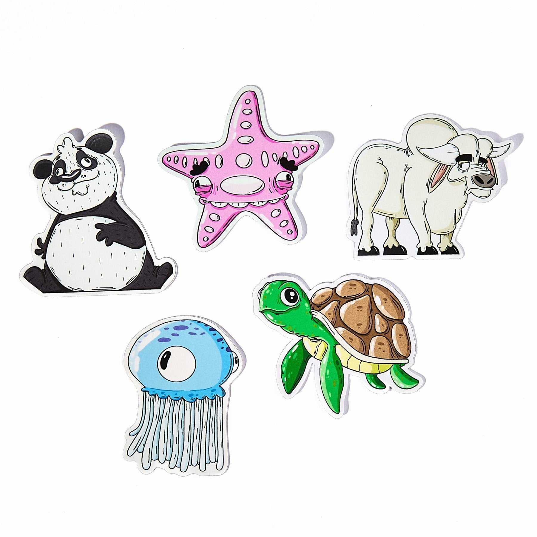 Animal Mystery Sticker Pack - Mike Bennett Studios
