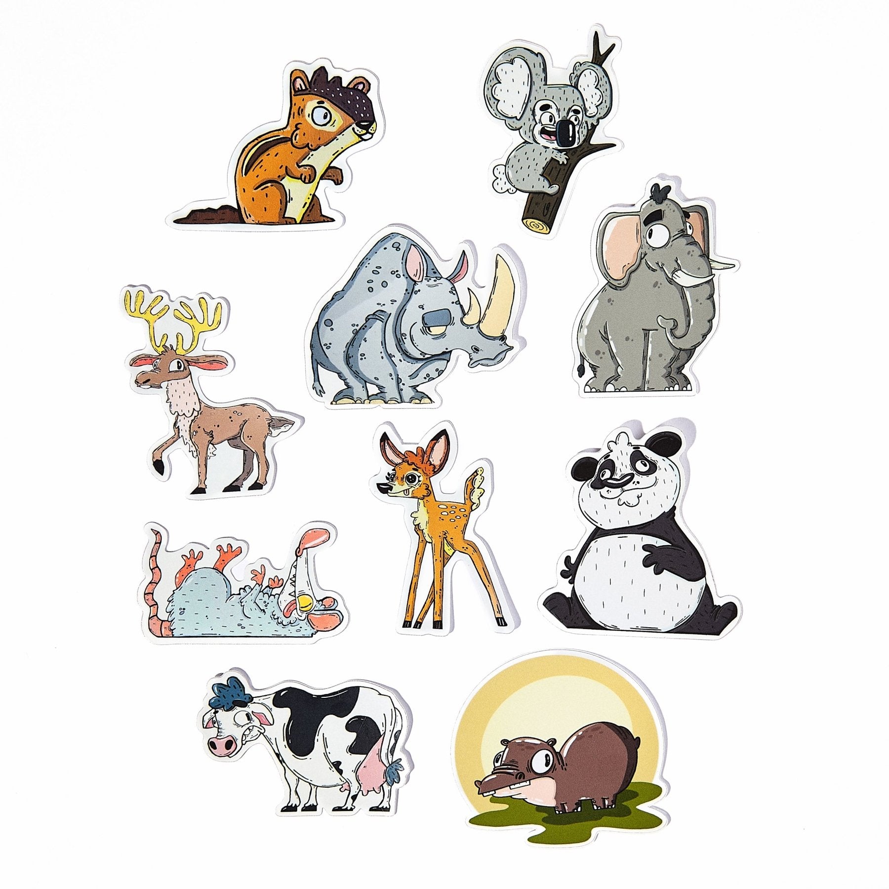 Animal Mystery Sticker Pack - Mike Bennett Studios