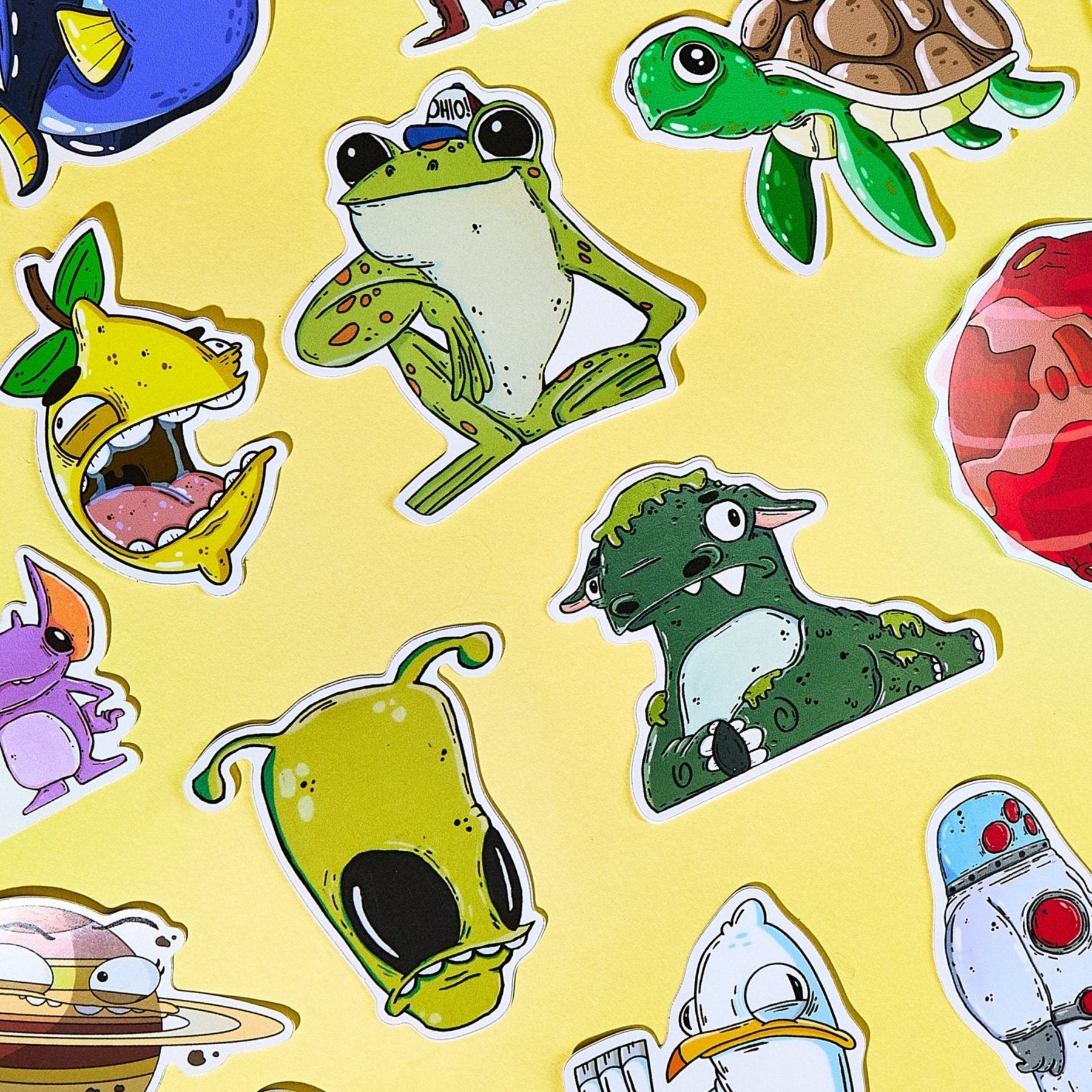 Cryptids Mystery Sticker Pack - Mike Bennett Studios