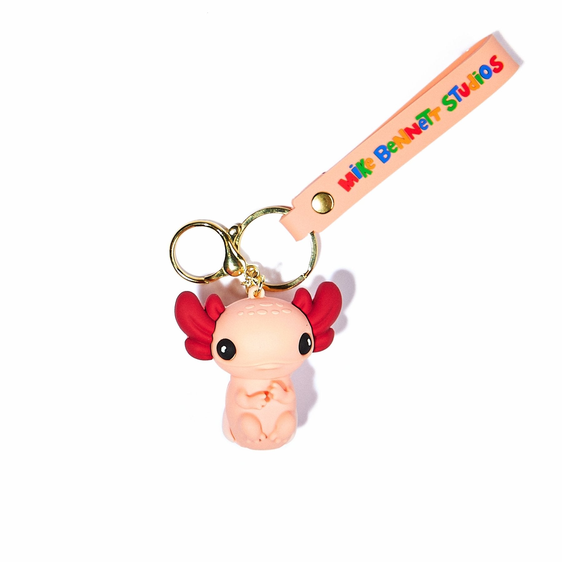 Axolotl 3D Keychain - Mike Bennett Studios