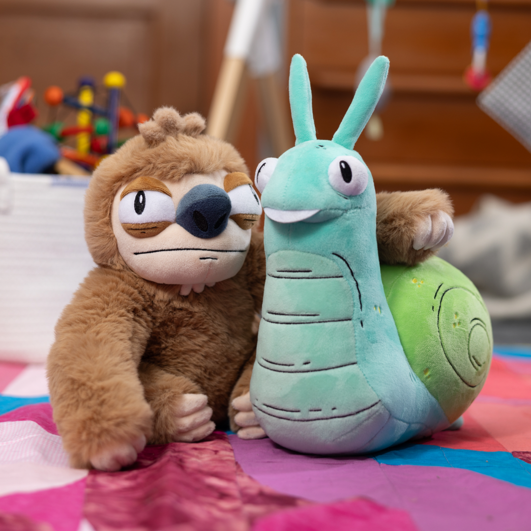 Sonny the Snail & Sofia the Sloth | Plushies