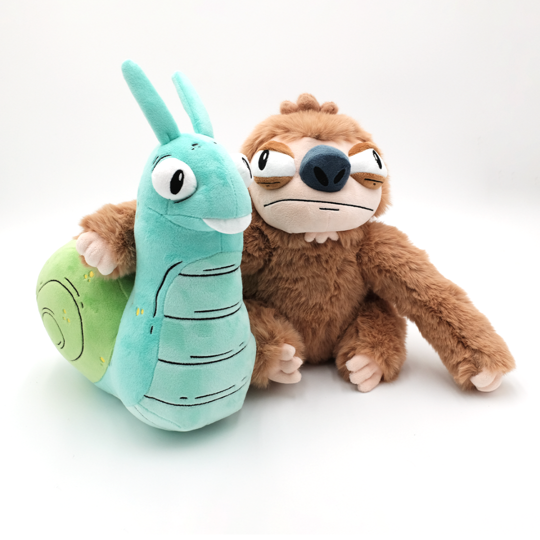 Sonny the Snail & Sofia the Sloth | Plushies