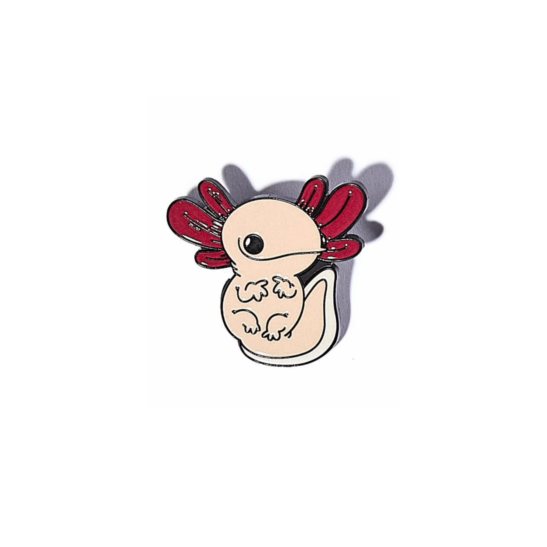 Axolotl Enamel Pin - Mike Bennett Studios