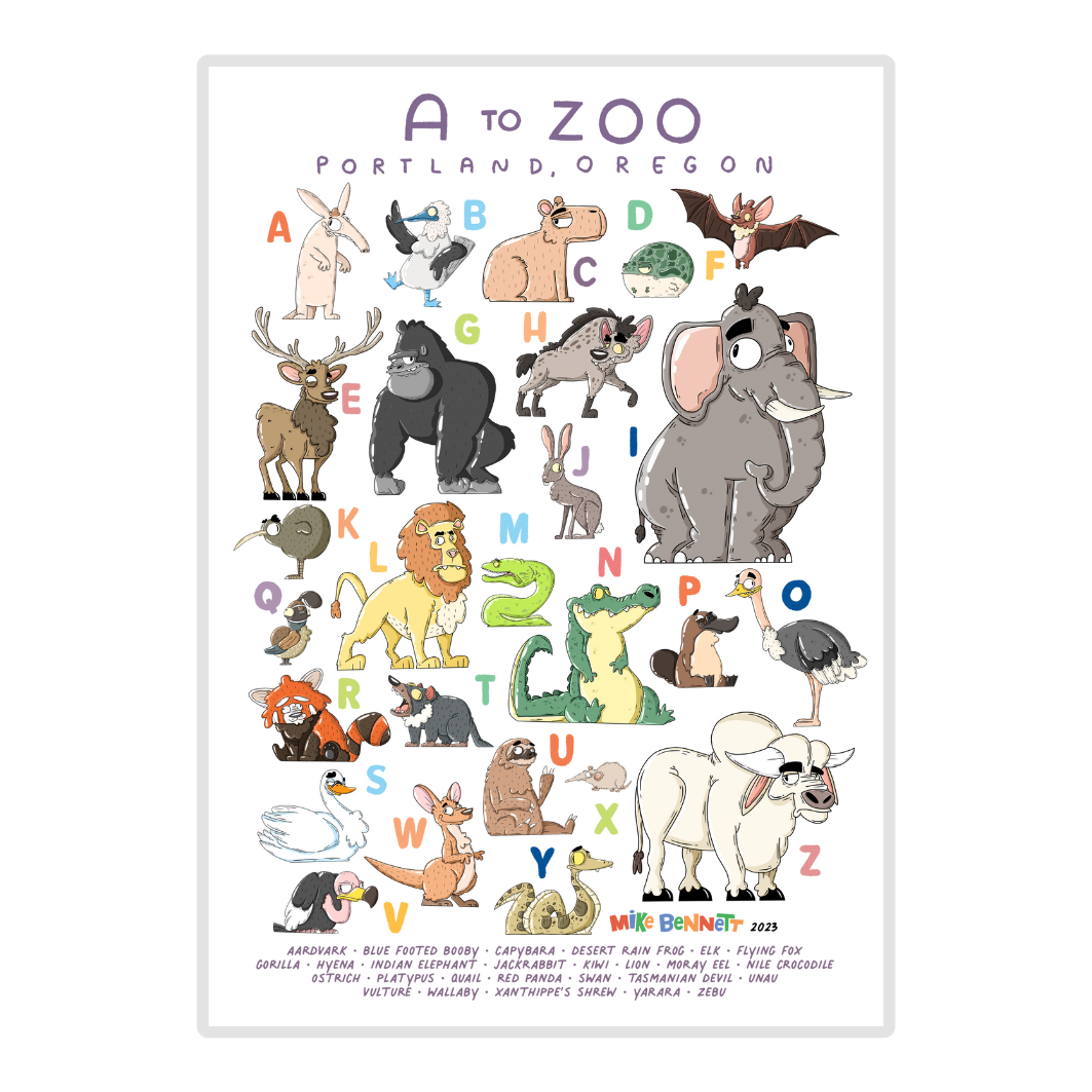 A to Zoo 2 | Poster Print