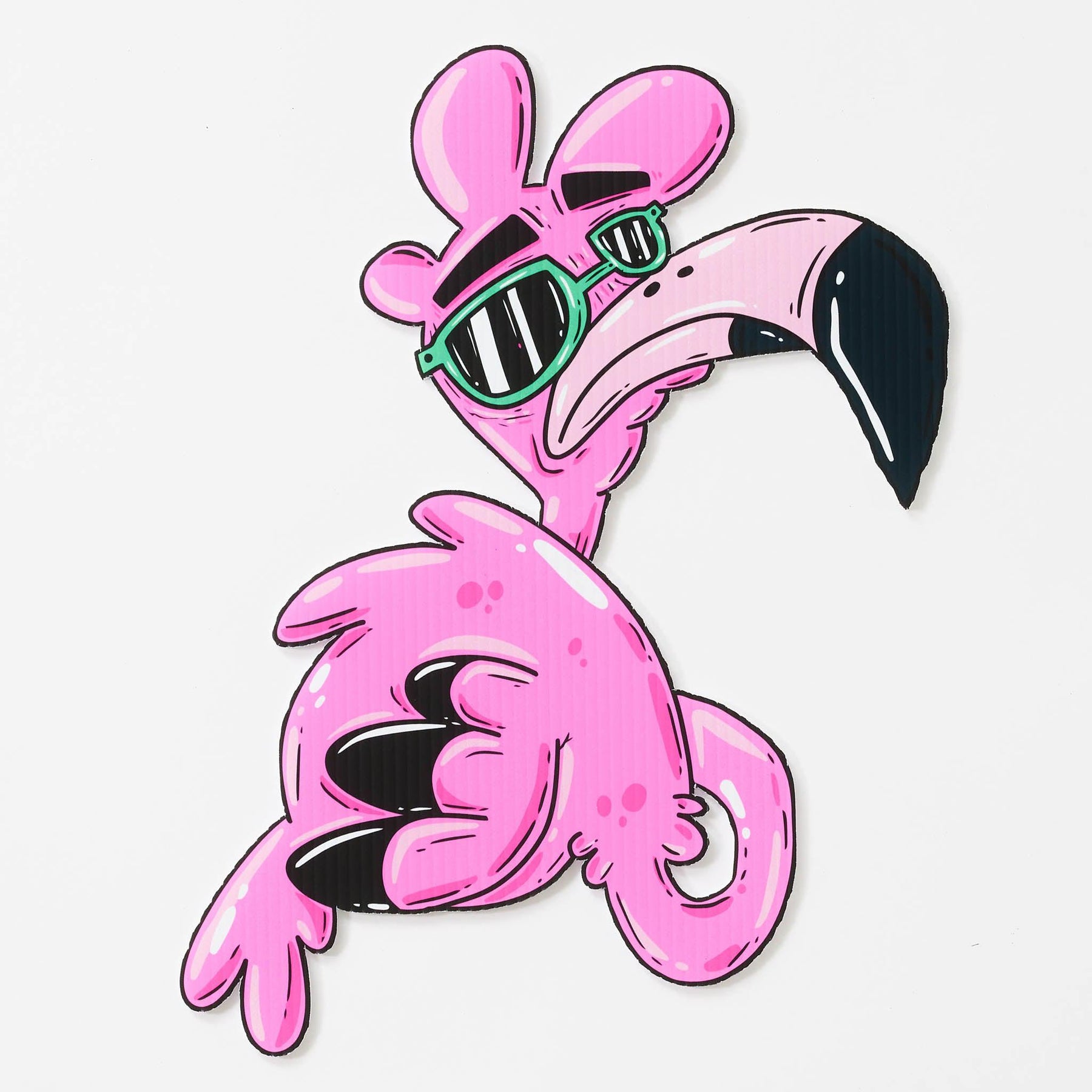 Flamingo "Cool Tony" | Yard Decoration