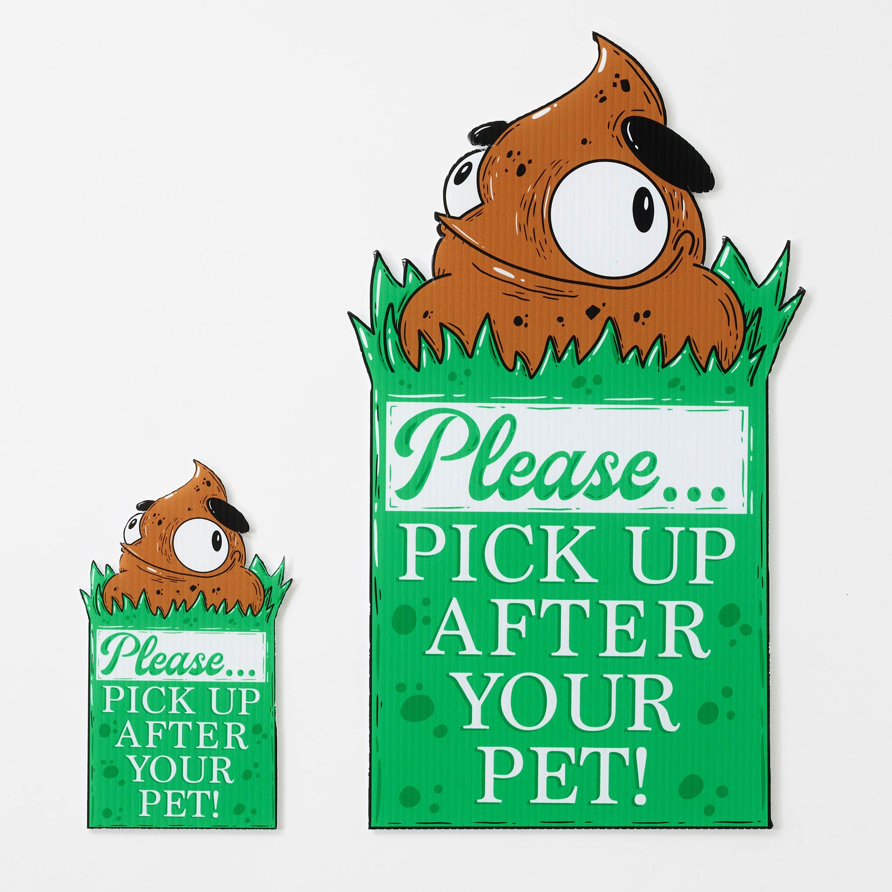 The Stranger | "Pick Up After Your Pet" Yard Sign